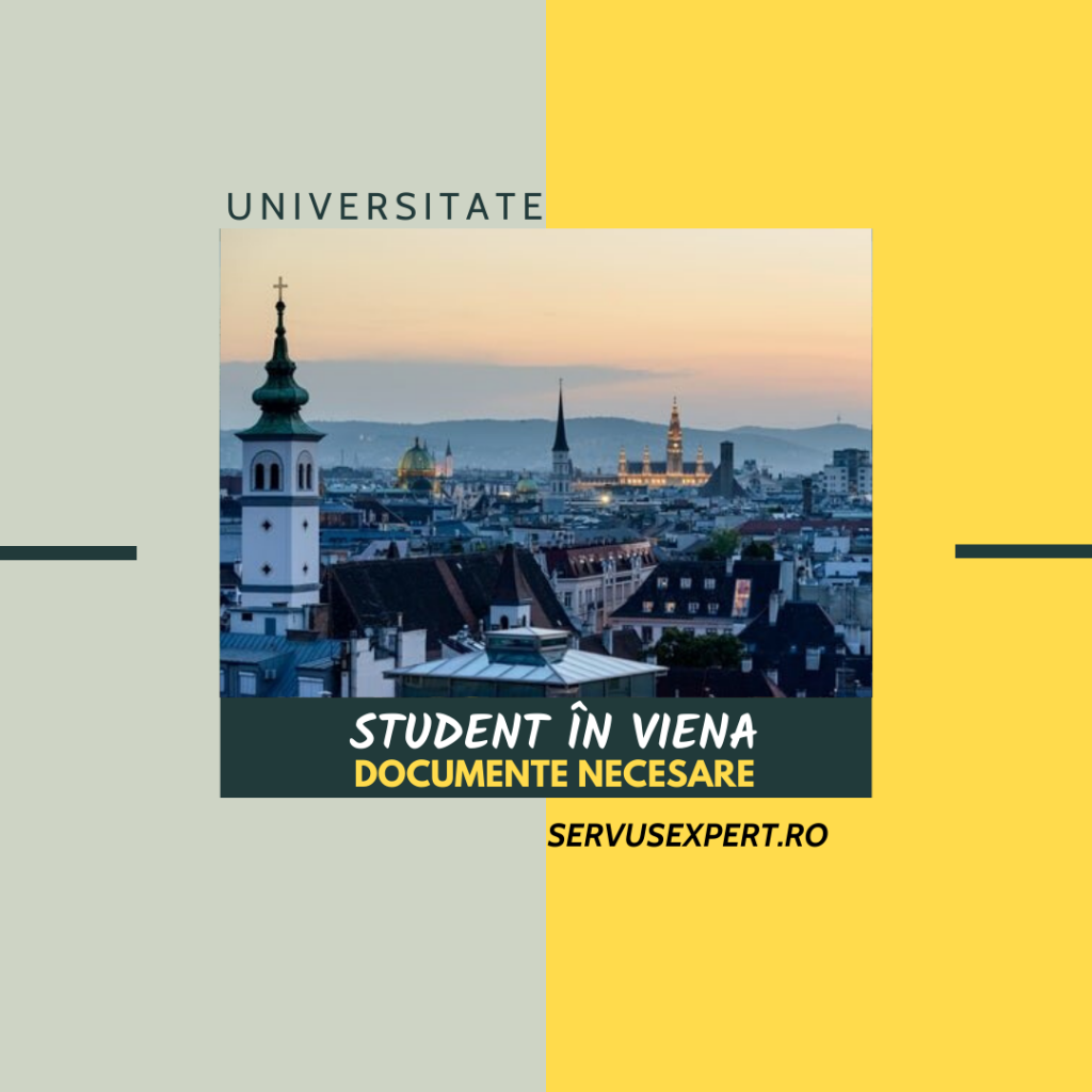student în Viena: documente necesare